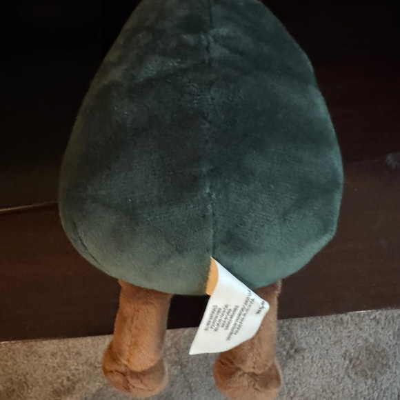 Plush Avocado Stuffed Animal Toy - Green and Brown - Picture 2 of 4